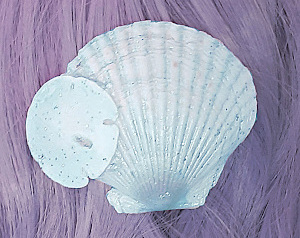Beach Baby Barrette, Blue
