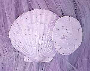 Beach Baby Barrette, Lavender