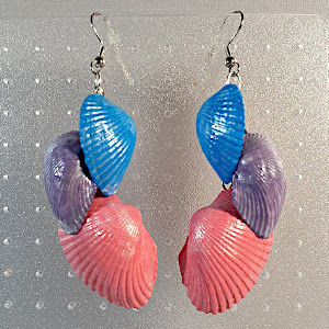 Shell Cascade Earrings - Sunrise