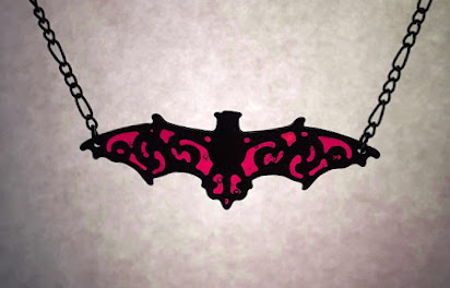 Saint Chiroptera Bat Pendant