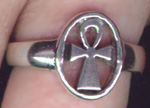 Sterling Ankh Ring
