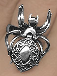Sterling Tarantula Poison
Ring