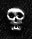 Sterling Skull Stud Earring