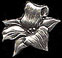 Sterling Trillium Stud Earring