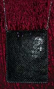 Black Chainmail Shoulder Bag