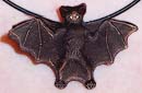 Handcrafted Peruvian bat
pendant