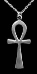 Sterling silver ankh
