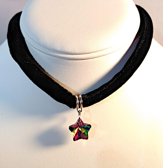 Wishing Star Velvet Choker